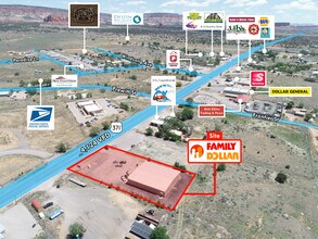 70 NM-371, Thoreau, NM - Vue aérienne  vue de carte - Image1