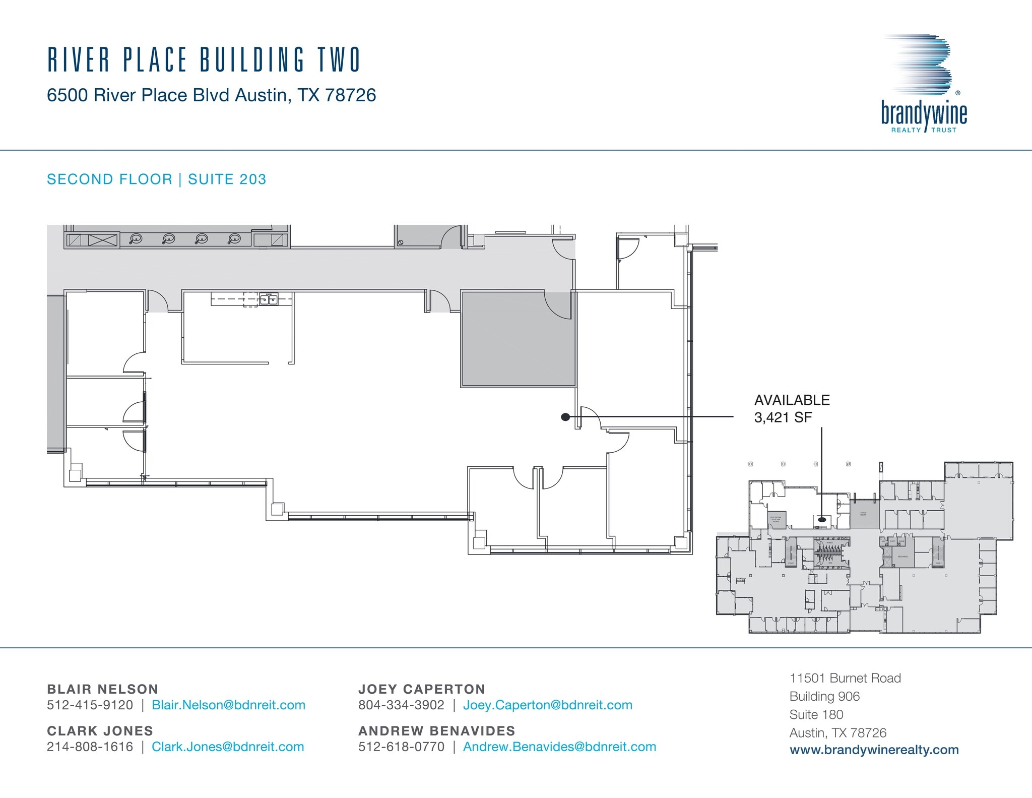 6500 River Place Blvd, Austin, TX à louer Plan de site– Image 1 sur 1