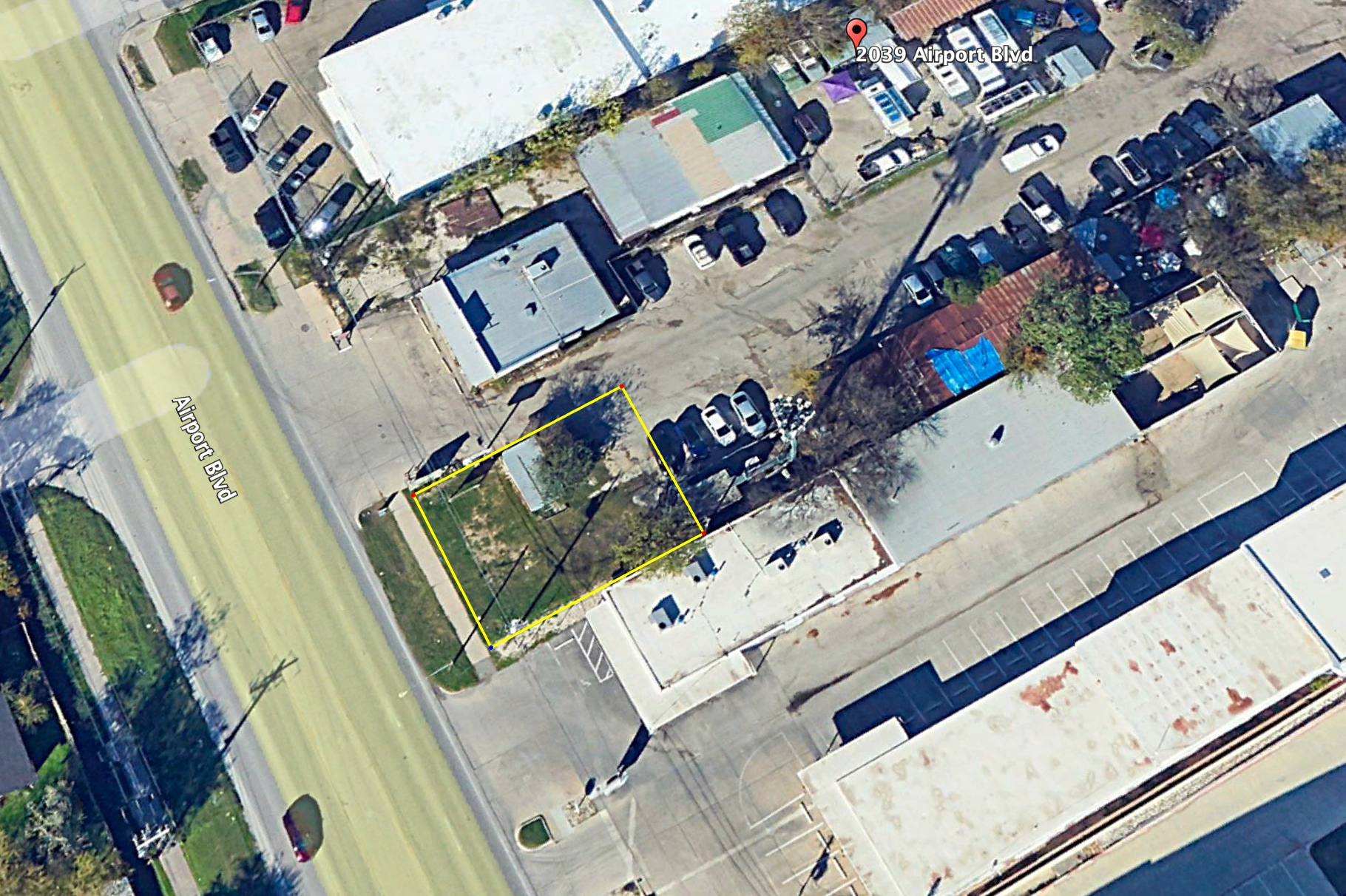 2039 Airport Blvd, Austin, TX à louer Aérien– Image 1 sur 1