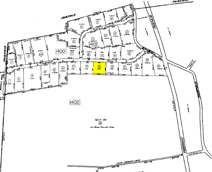 23 Fairfield Pl, West Caldwell, NJ à louer - Plan cadastral – Image 2 sur 5