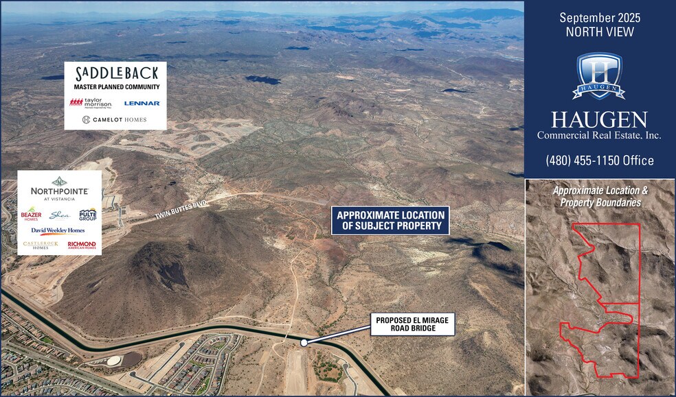 North El Mirage Road, Peoria, AZ à vendre - Aérien – Image 1 sur 19