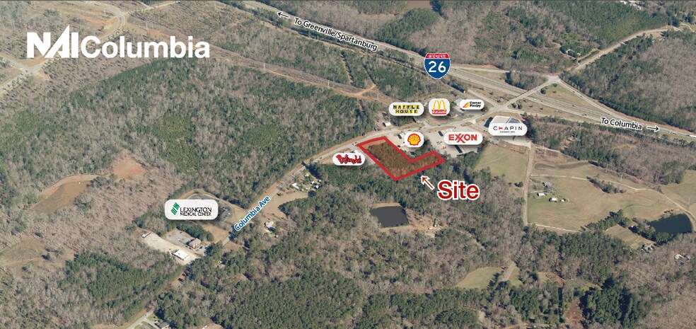 870 Columbia Ave, Chapin, SC à vendre - Photo de l’immeuble – Image 2 sur 8