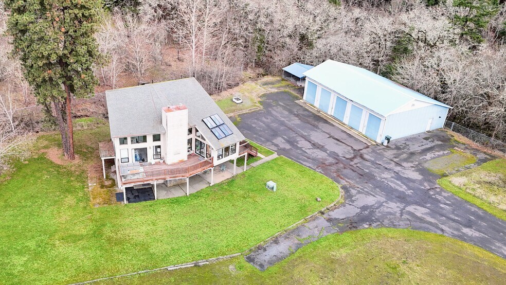 600 N Tuscarora Rd, White Salmon, WA à vendre - Aérien – Image 3 sur 8