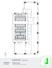 2 Bloor St E, Toronto, ON à louer Plan d’étage– Image 1 sur 1
