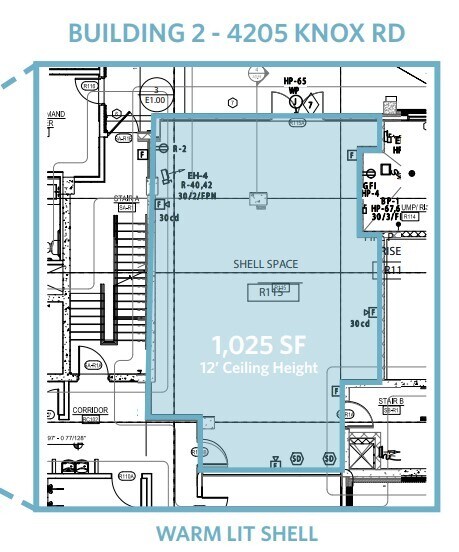 4205-4206 Knox Rd, College Park, MD à louer Plan de site– Image 1 sur 1