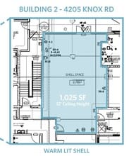 4205-4206 Knox Rd, College Park, MD à louer Plan de site– Image 1 sur 1