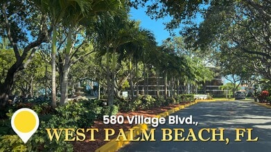580 Village Blvd, West Palm Beach, FL à louer - Vidéo sur l’annonce professionnelle