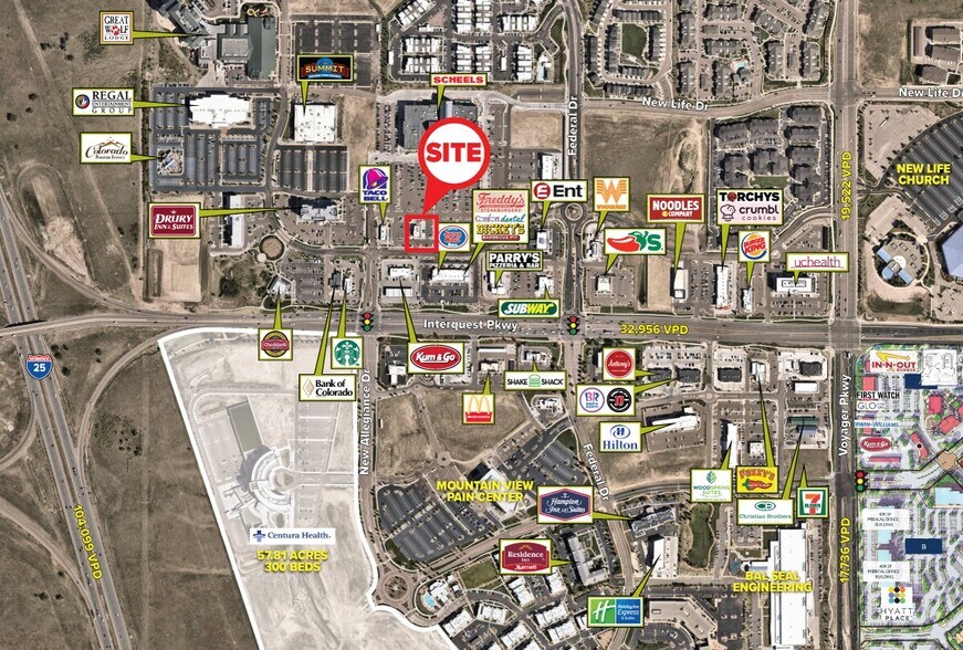 1220 Interquest Pky, Colorado Springs, CO à louer - Aérien – Image 2 sur 2