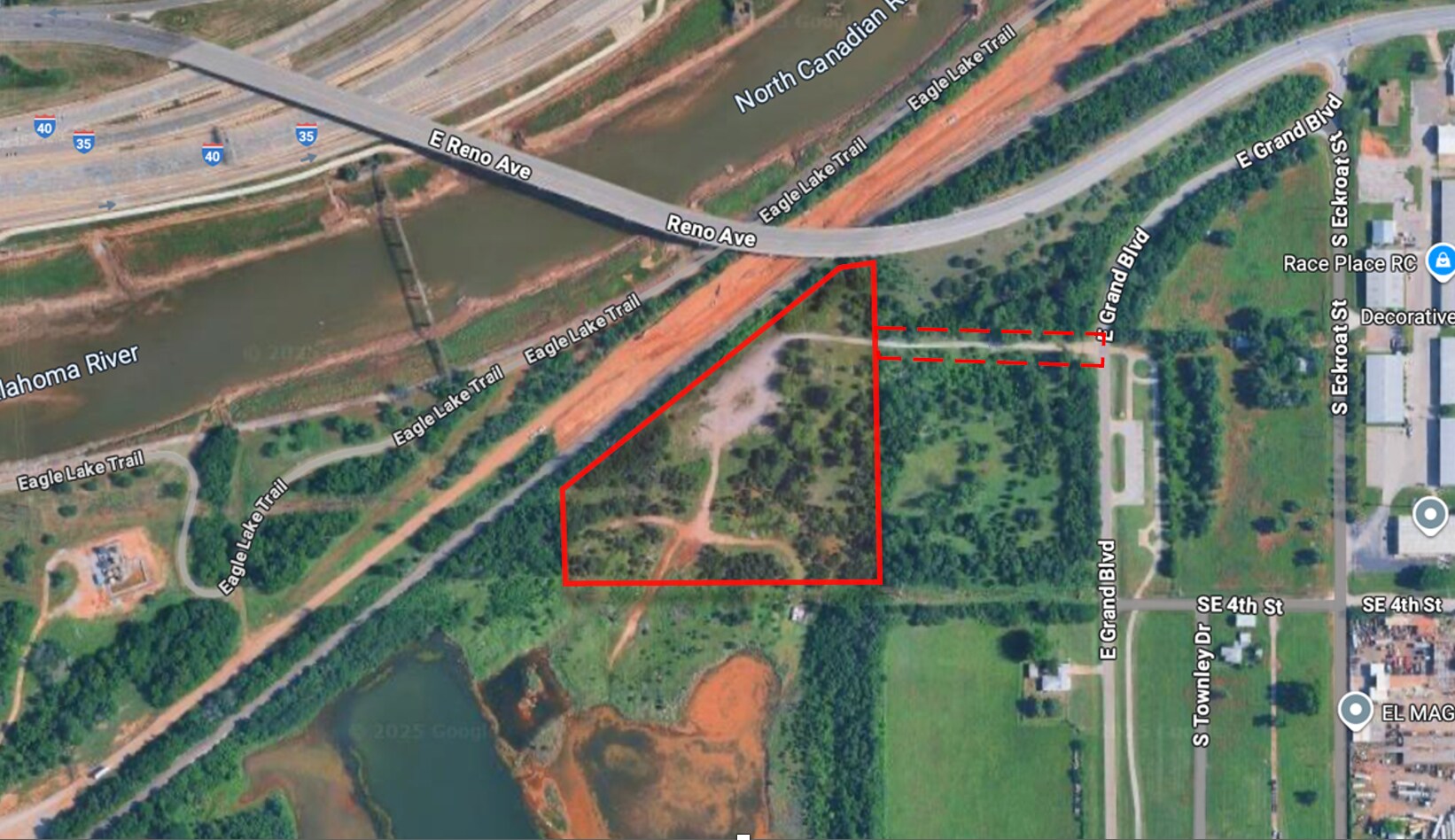 381 E Grand Blvd, Oklahoma City, OK à vendre Aérien– Image 1 sur 2