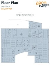 6900 Paseo Padre Pky, Fremont, CA à louer Plan d’étage– Image 2 sur 2