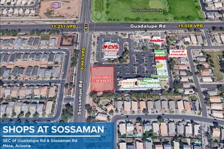 Plus de détails pour 7641-7659 E Guadalupe Rd, Mesa, AZ - Local commercial à louer