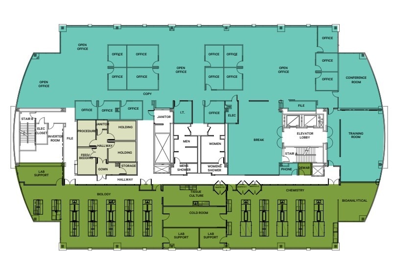4000 Shoreline Ct, South San Francisco, CA à louer Plan d’étage– Image 1 sur 1