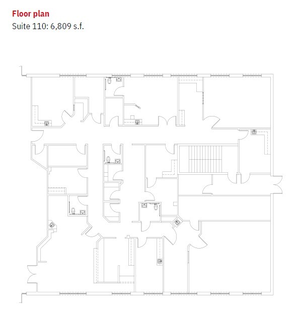 1781 Park Center Dr, Orlando, FL à louer Plan d’étage– Image 1 sur 1