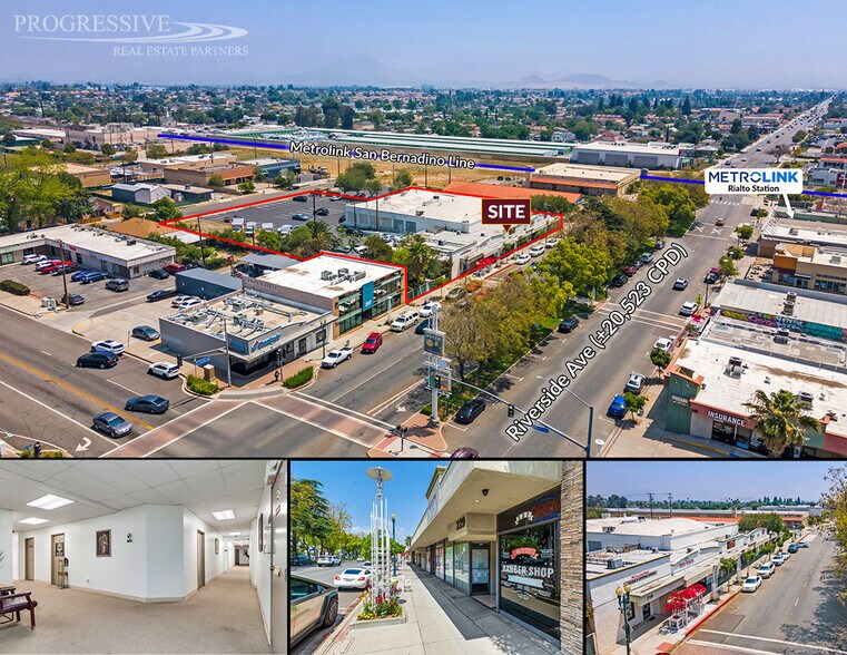 211-230 S Riverside Ave, Rialto, CA à vendre - Photo de l’immeuble – Image 1 sur 15