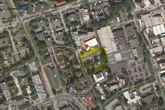 Meylan, ISE - Vue aérienne vue de carte