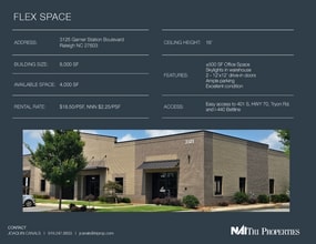 3125 Garner Station Blvd, Raleigh, NC à louer Photo intérieure– Image 2 sur 3