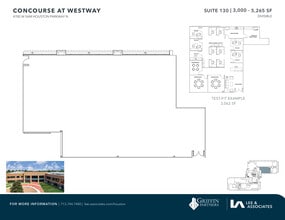 4700 W Sam Houston Pky N, Houston, TX à louer Plan d’étage– Image 1 sur 1