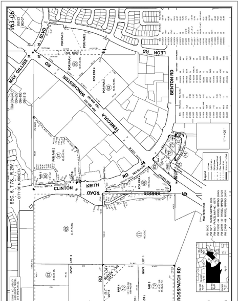SWC Winchester Rd & Thompson Rd, Winchester, CA à louer - Plan cadastral – Image 3 sur 3