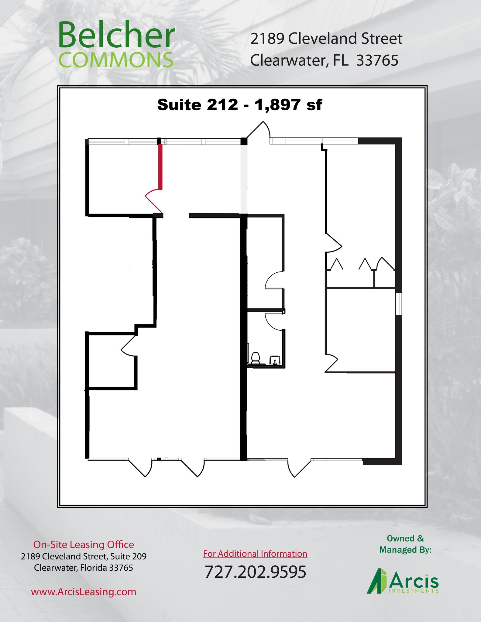 50 S Belcher Rd, Clearwater, FL à louer Plan de site– Image 1 sur 1