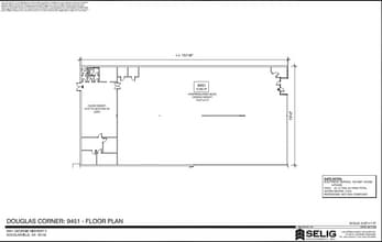 9421-9459 Highway 5, Douglasville, GA à louer Plan d’étage– Image 1 sur 1