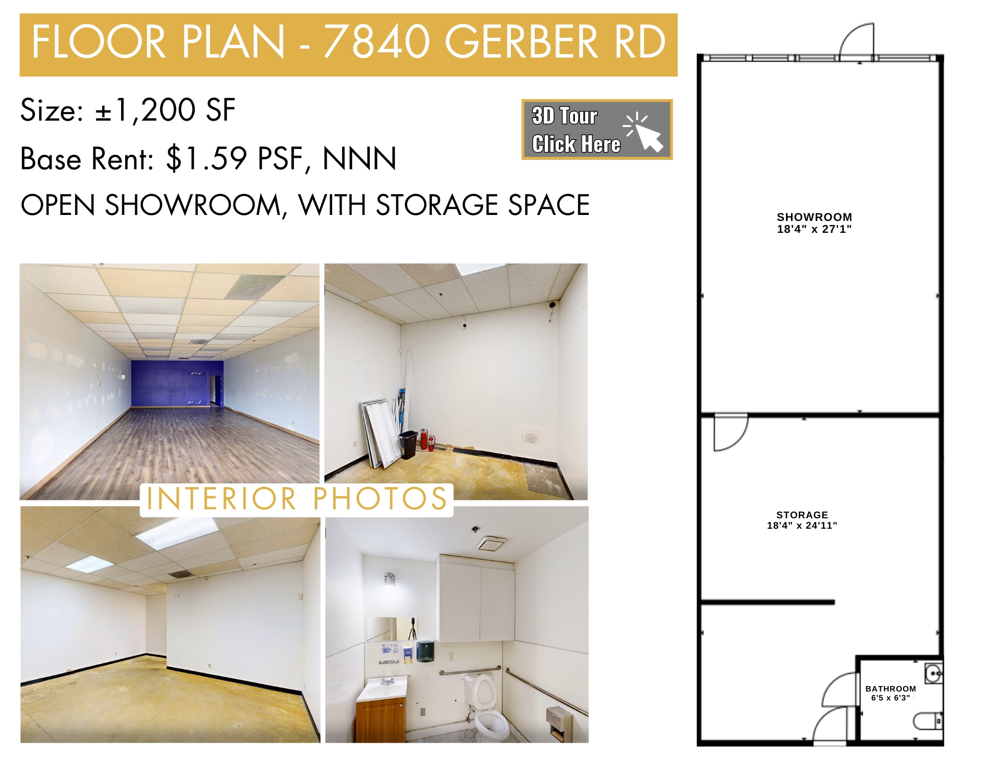 7802-7856 Gerber Rd, Sacramento, CA à louer Photo intérieure– Image 1 sur 3