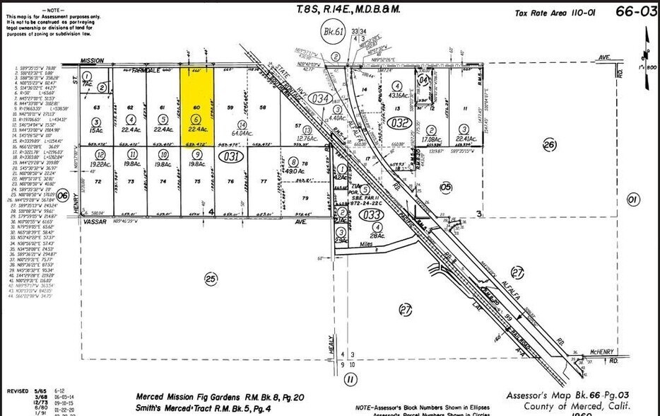 0 1/2 Mission ave, Merced, CA à vendre - Photo principale – Image 1 sur 26
