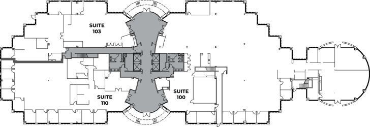4435 Eastgate Mall, San Diego, CA à louer Plan d’étage– Image 1 sur 1