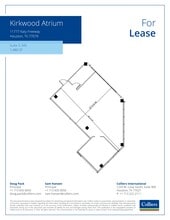 11777 Katy Fwy, Houston, TX à louer Plan de site– Image 2 sur 2