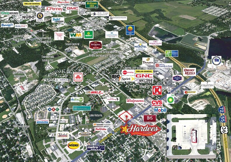 2501 Stevenson Dr, Springfield, IL à louer - Photo de l’immeuble – Image 3 sur 17