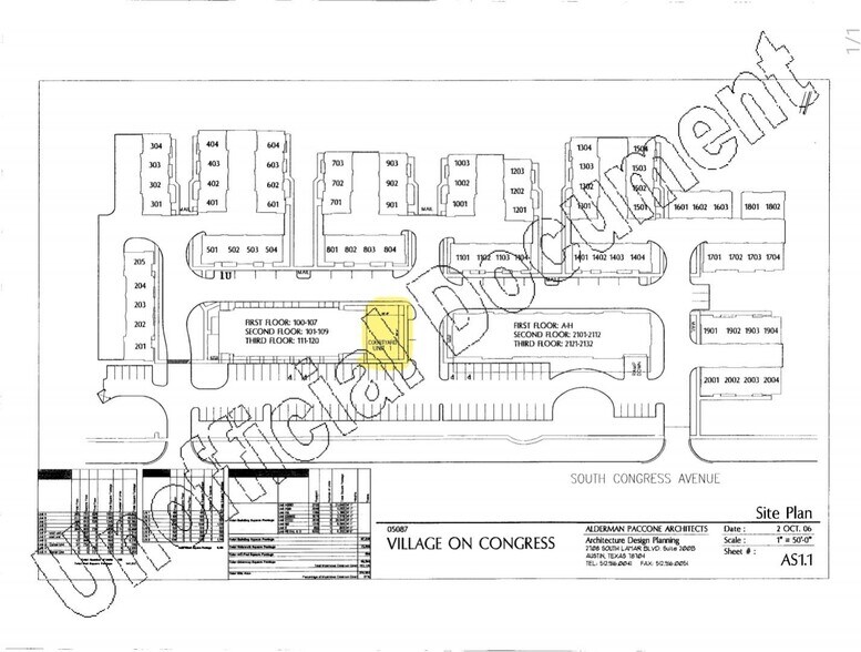 6000 Congress #Courtyard ave, Austin, TX à vendre - Photo de l’immeuble – Image 3 sur 5