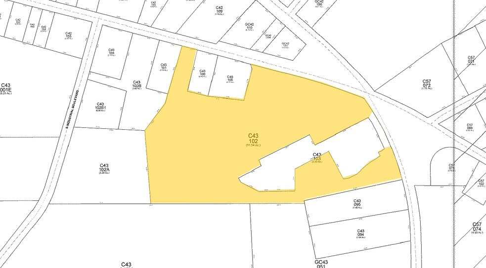 136 W Belmont Dr, Calhoun, GA à louer - Plan cadastral – Image 2 sur 2