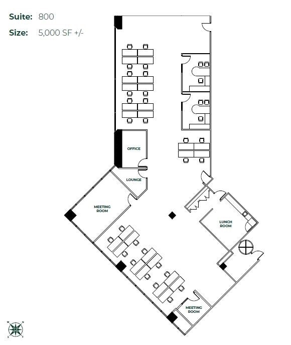 145 King St W, Toronto, ON à louer Plan d’étage– Image 1 sur 1