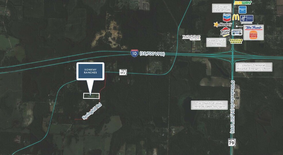 2614 Springhill Rd, Bonifay, FL à vendre - Photo de l’immeuble – Image 2 sur 5