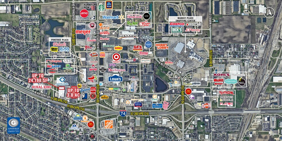 Marketview Dr, Champaign, IL à louer - Aérien – Image 2 sur 3