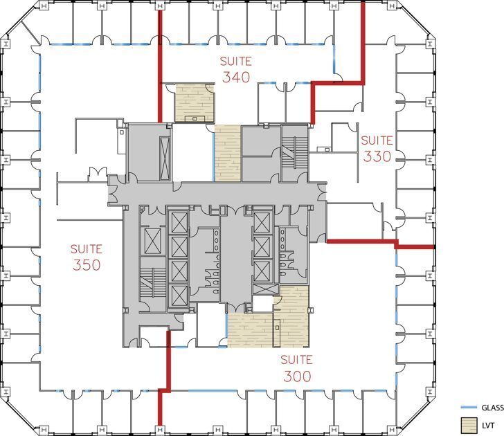 100 Spectrum Center Dr, Irvine, CA à louer Plan d’étage– Image 1 sur 1