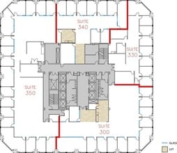 100 Spectrum Center Dr, Irvine, CA à louer Plan d’étage– Image 1 sur 1