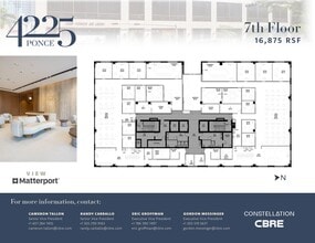 4225 Ponce de Leon Blvd, Coral Gables, FL à louer Plan de site– Image 1 sur 14