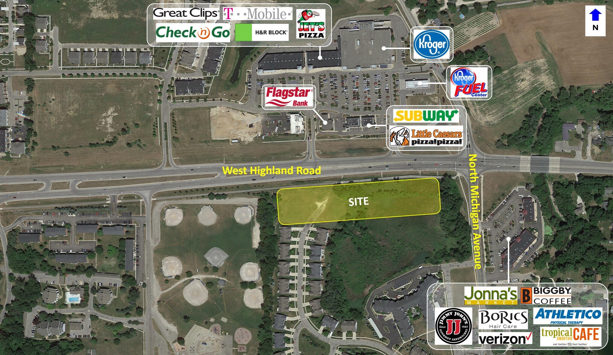 141 W Highland Rd, Howell, MI à vendre Photo de l’immeuble– Image 1 sur 4