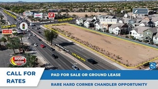Plus de détails pour NWC of Arizona & Germann Rd, Chandler, AZ - Terrain à louer
