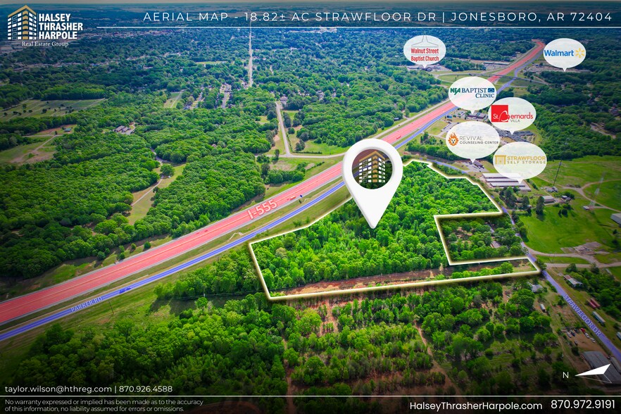 Strawfloor Drive, Jonesboro, AR à vendre - Photo de l’immeuble – Image 3 sur 6