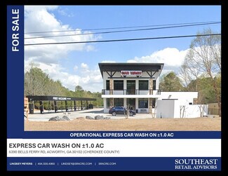 Plus de détails pour 6390 Bells Ferry Rd, Woodstock, GA - Spécialisé à vendre