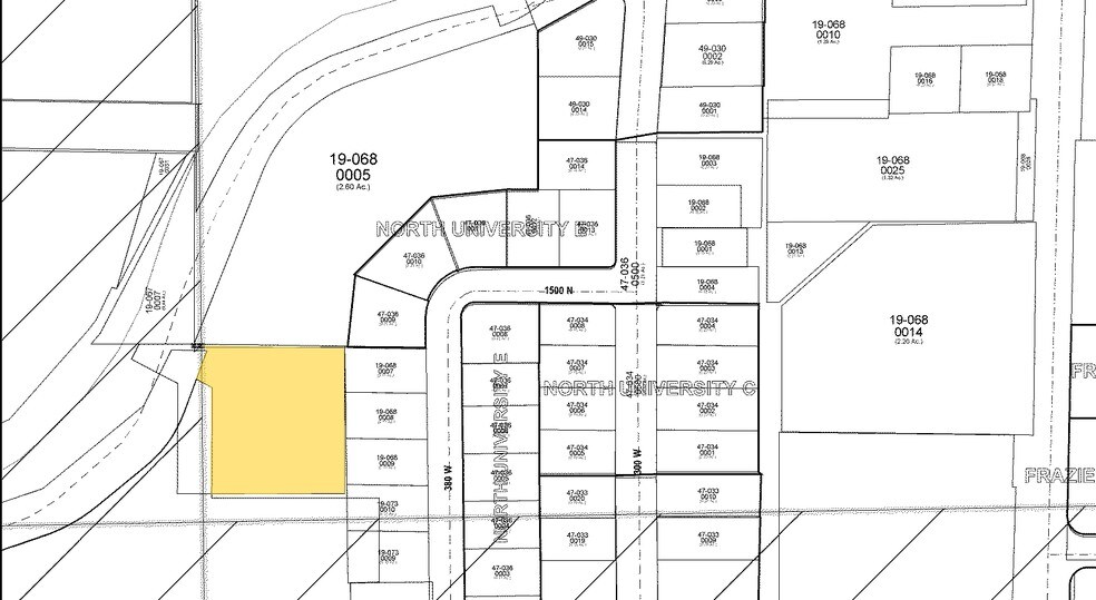 1440-1460 Moon River Dr, Provo, UT à vendre - Plan cadastral – Image 2 sur 21