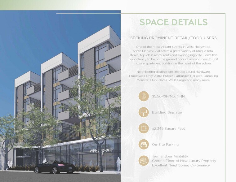 7424 Santa Monica Blvd, West Hollywood, CA à louer - Photo de l’immeuble – Image 2 sur 7