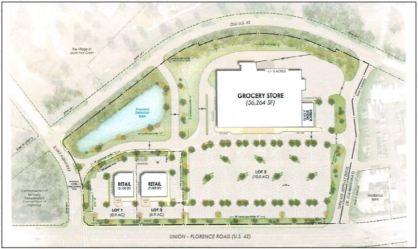 8726 US HIGHWAY 42, Florence, KY à vendre - Plan de site – Image 2 sur 2