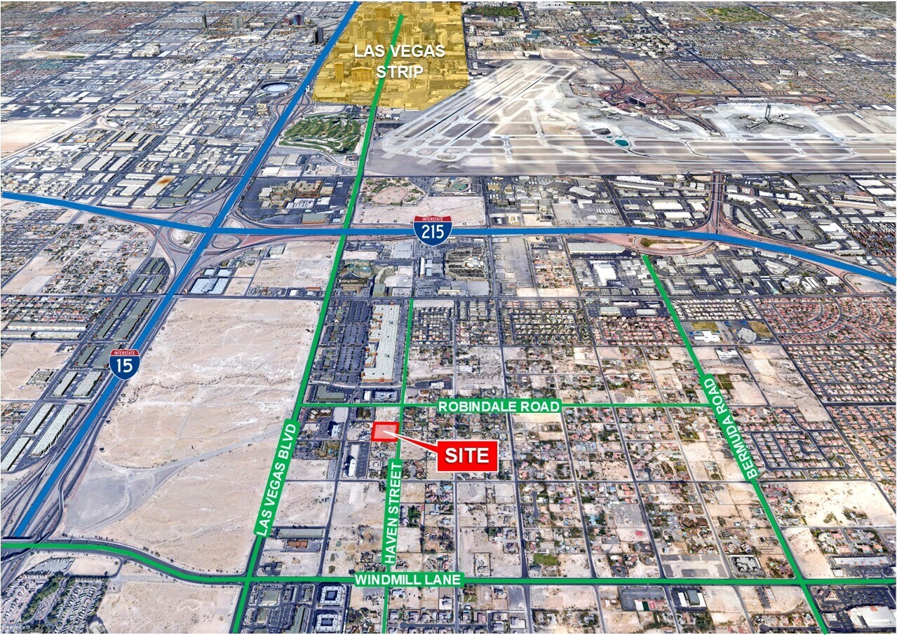 Haven St. & Robindale Rd., Las Vegas, NV à vendre Aérien– Image 1 sur 5