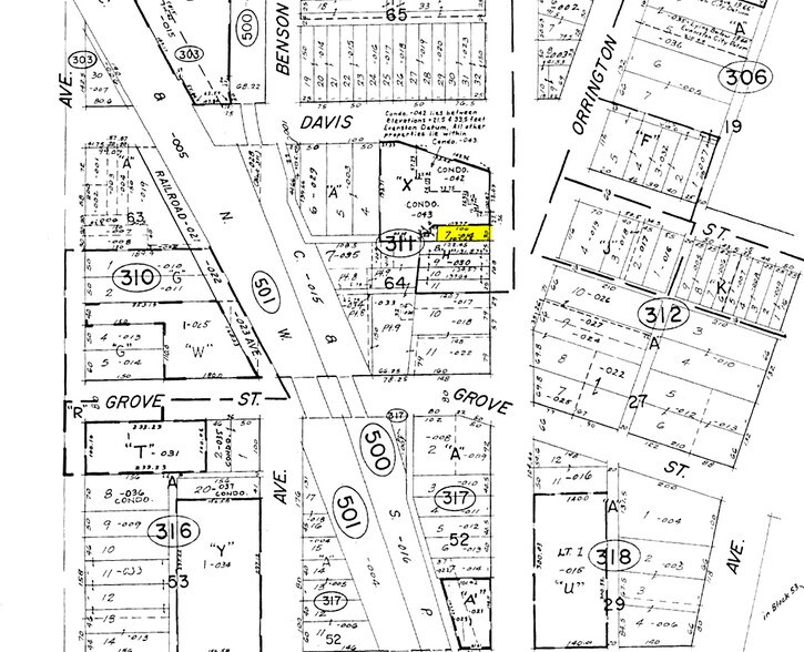 1578 Sherman Ave, Evanston, IL à louer - Plan cadastral – Image 2 sur 14