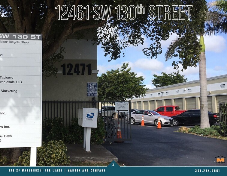 12461-12471 SW 130th St, Miami, FL à louer - Photo de l’immeuble – Image 3 sur 5