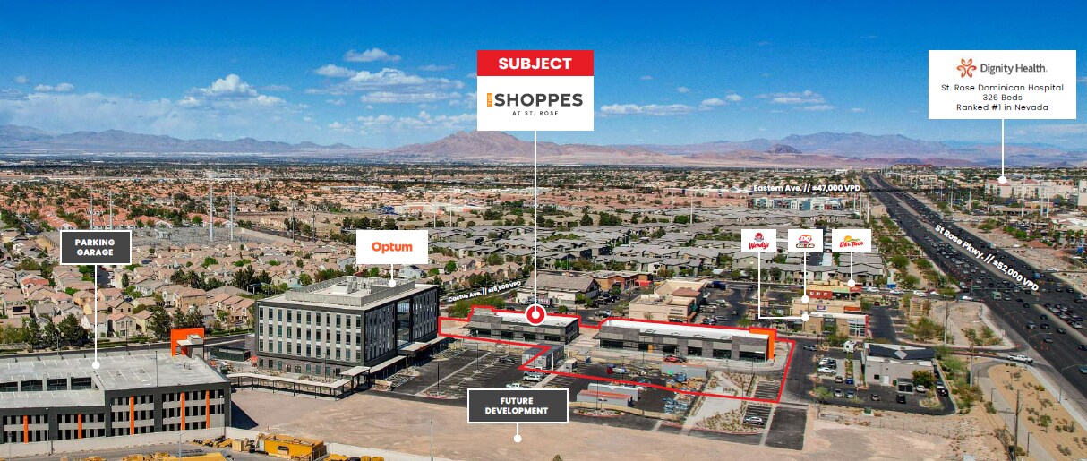 The Shoppes at St. Rose portefeuille de 2 biens à vendre sur LoopNet.fr Photo principale– Image 1 sur 11
