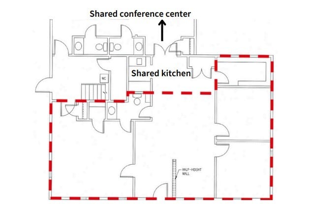 707 N Courthouse Rd, Richmond, VA à louer Plan d’étage– Image 1 sur 1