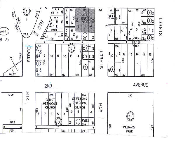 256 4th St N, Saint Petersburg, FL à louer - Plan cadastral – Image 2 sur 5